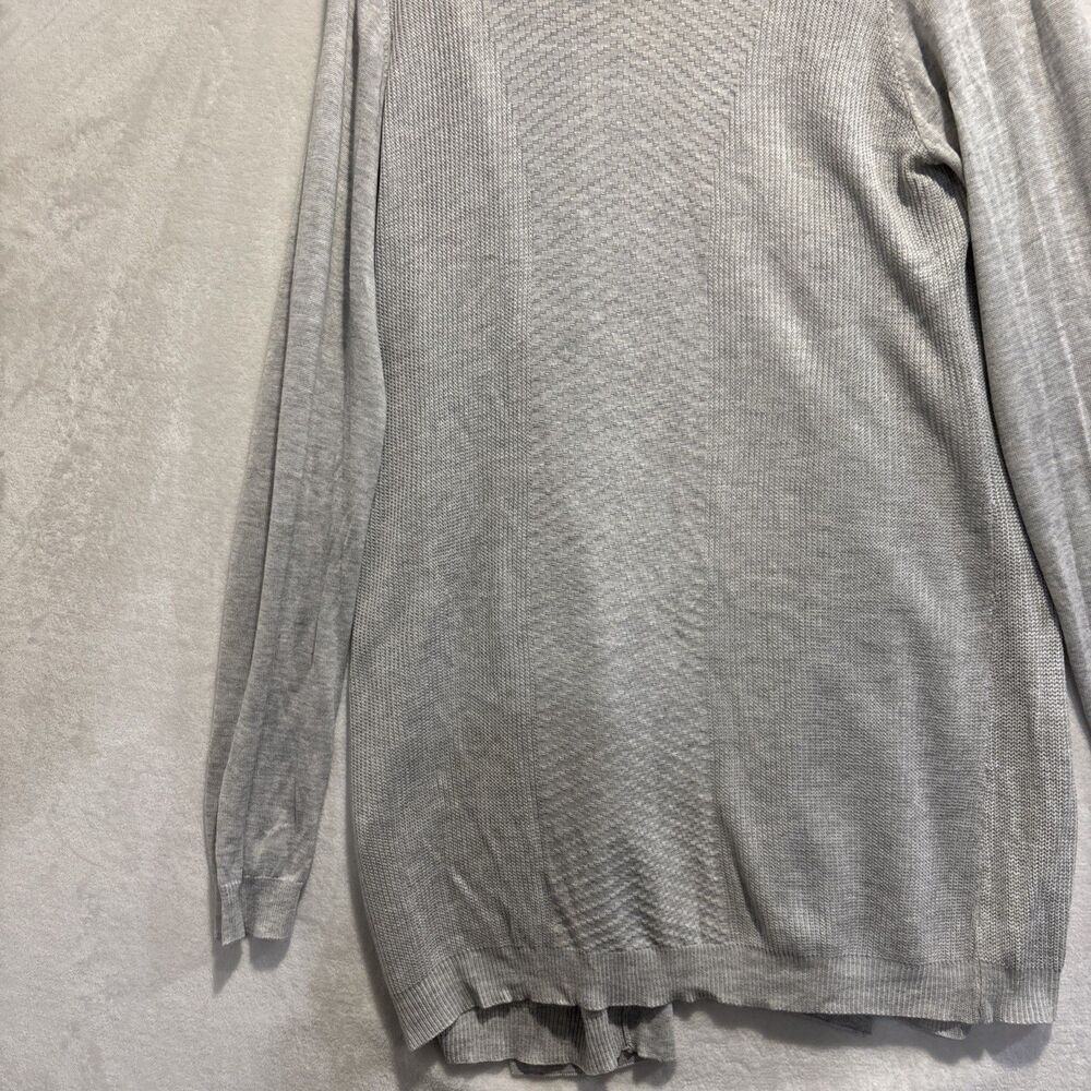CYRUS Open Front Lightweight Viscose Knit Cardigan Women's Size XL Gray NWT - Picture 10 of 15